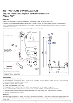 Burlington CW6 Mode d'emploi