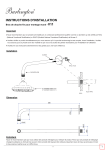 V11 Bras de douche: Instructions + Chat IA et PDF 