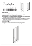 Burlington 760, 800, 900 Porte &agrave; charni&egrave;re | Chat IA &amp; PDF