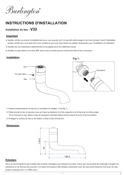 Instructions d'installation du bec V32 | AI Chat & PDF