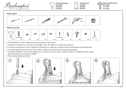 Pieds Baignoire E11 CHR, E9 CHR… Notice AI & PDF