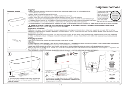 Crosswater N1ACS Mode d'emploi