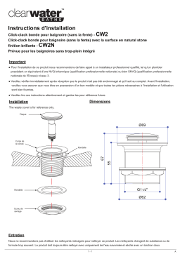 ClearWater CW2N Mode d'emploi