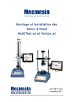 Mecmesin MultiTest-xt &amp; Vortex-xt Notice + AI Chat &amp; PDF