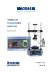 Mecmesin Vortex-dV Motorised Torque Testing System Mode d'emploi