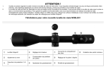 Noblex vector riflescope - Lunette de vis&eacute;e Manuel utilisateur