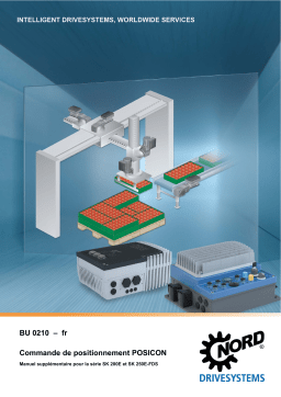 Nord POSICON Positioning Control SK 200E & SK 250E-FDS Manuel du propriétaire