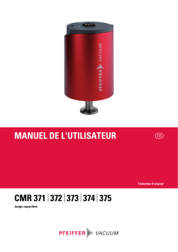 Manuel utilisateur CMR 371...375 Pfeiffer Vacuum | IA Chat & PDF