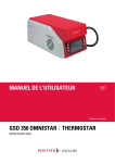 GSD 350 OmniStar/ThermoStar: Chat IA &amp; PDF