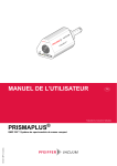 Pfeiffer QMG 220 PrismaPlus - Compact Mass Spectrometer Mode d'emploi