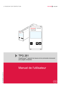 Pfeiffer TPG 261 Mode d'emploi