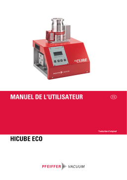 Manuel d'Utilisateur Pfeiffer Vacuum HiCube Eco | AI Chat & PDF