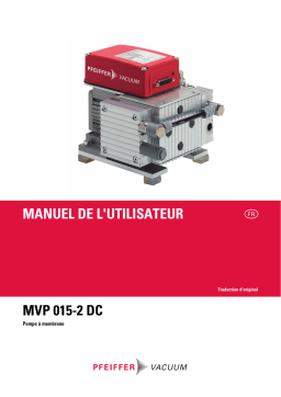 Pfeiffer MVP 015-2 DC Mode d'emploi