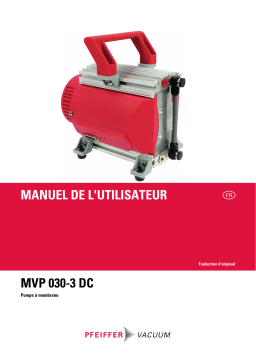 Pfeiffer Vacuum MVP 030-3 DC : Chat IA & Téléchargement PDF