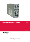 Pfeiffer TM 700 EC Mode d'emploi