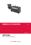 Pfeiffer Hepta 950 L : Manuel d'utilisation + Chat IA