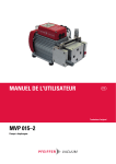 Manuel MVP 015&ndash;2 Pfeiffer Vacuum | AI Chat &amp; PDF