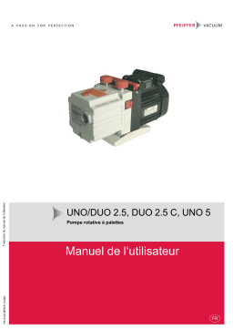 UNO/DUO 2.5, DUO 2.5 C, UNO 5 : Manuel + IA