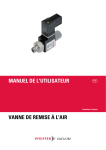 Manuel Vanne de remise &agrave; l'air | AI Chat &amp; PDF