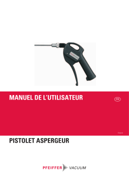 Manuel Utilisateur Pfeiffer Vacuum Pistolet Aspergeur | AI Chat & PDF Access