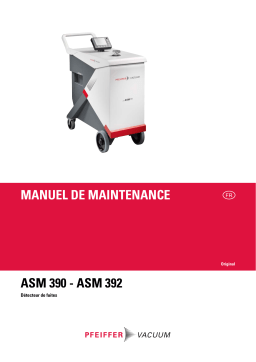 Pfeiffer ASM 390 / 392 Manuel utilisateur