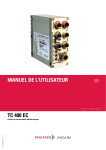 TC 400 EC Manuel d'utilisateur | AI Chat &amp; PDF