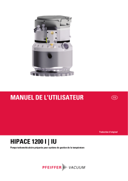 HiPace 1200 I/IU Manuel d'utilisation + AI Chat