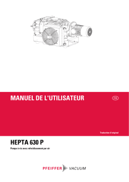 Pfeiffer Hepta 630 P Mode d'emploi