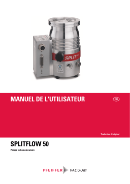 Pfeiffer SplitFlow 50 | TC 110 Mode d'emploi