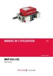 Pfeiffer MVP 010-3 DC Manuel Utilisateur | AI Chat