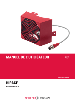 Pfeiffer Air cooling unit Mode d'emploi