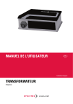 Manuel d'Utilisateur Transformateur Pfeiffer Vacuum | IA Chat &amp; PDF