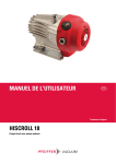 Manuel HiScroll 18 Pfeiffer Vacuum : AI Chat &amp; PDF