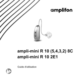 AMPLIFON AMPLI-MINI R 10 2E1 Mode d'emploi