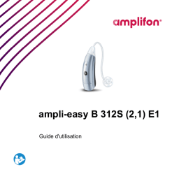 AMPLIFON AMPLI-EASY B 312S 1E1 Mode d'emploi