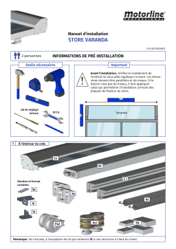 Motorline Varanda: Manuel d'installation + Chat IA
