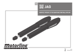 MOTORLINE JAG 400/600: Notice + Chat IA