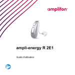 AMPLIFON AMPLI-ENERGY R 2E1 Mode d'emploi