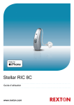 REXTON STELLAR RIC 80 8C Mode d'emploi