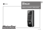 Motorline MLB1 Manuel Utilisateur | AI Chat &amp; PDF