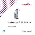 AMPLIFON AMPLI-CONNECT B 13P 58C Mode d'emploi