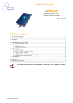 CCEI Antea-VS : Notice Technique avec IA et PDF