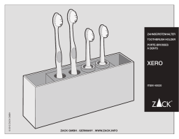 XERO 40020 Porte-brosses: AI Chat & PDF Access