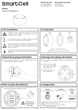 Sirène SmartCell : Guide d'installation + Chat IA