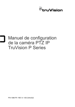 Aritech TVGP-P01-0201-PTZ-G Manuel du propriétaire