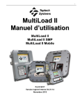 MultiLoad II Manuel d'Utilisation | AI Chat &amp; PDF