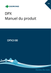 Domino DPX3100 : Manuel d'utilisation + Chat IA