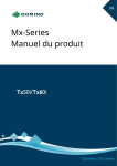 Mx-Series Tx50i/Tx60i: Manuel du produit + Chat IA