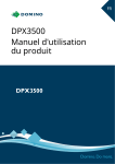 Domino DPX3500 Manuel Utilisateur: Chat IA &amp; PDF