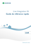 Domino LInk (Line Integration Kit for Vision and Inspection) Guide de r&eacute;f&eacute;rence